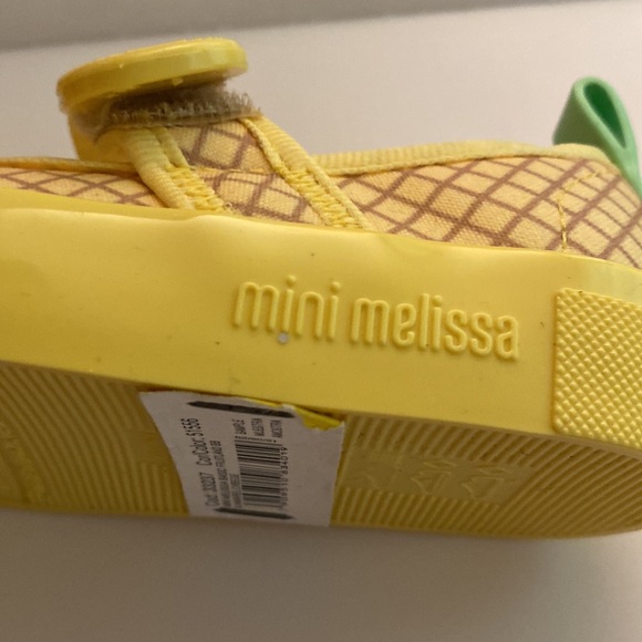 COPY - Mini Melissa size 6 toddler girls Yellow and 🍍 pineapples print baby Jan… - Picture 7 of 10